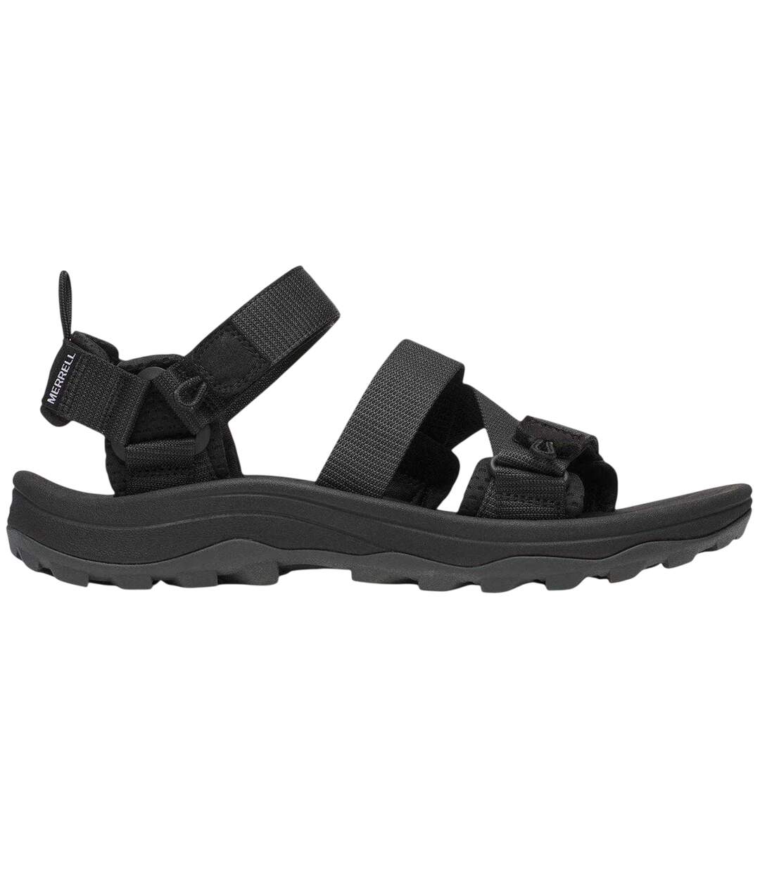 Mens Speed Fusion Rmx Webbing Sports Sandals Black Merrell-1