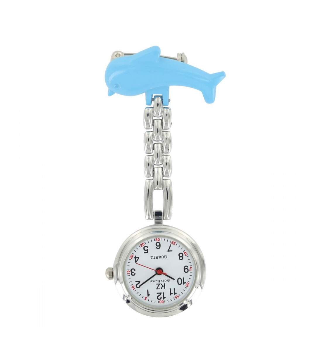 Montre Infirmière Dauphin Bleu KRAZY-1