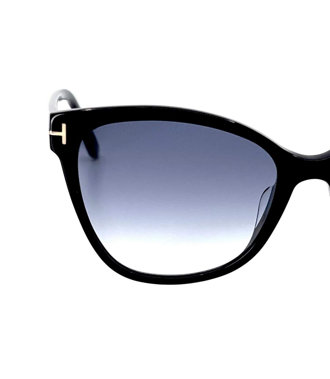 Womens/ladies Ani Shiny Sunglasses One Size Grey Black Tom Ford-3