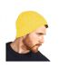 Beechfield Plain Basic Knitted Winter Beanie Hat (Yellow) - UTPC2095