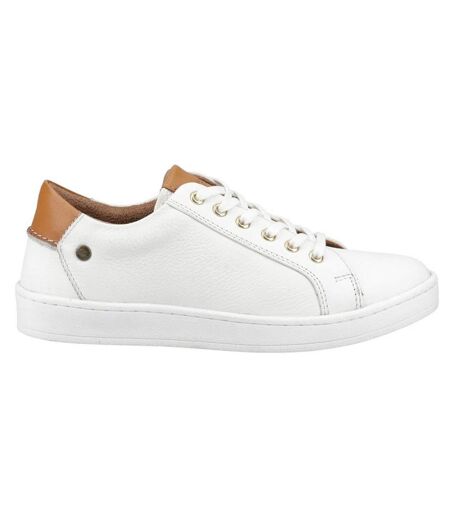 Mens Radcot Leather Trainers White Cotswold