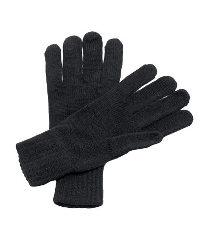 Gants thermiques thinsulate polaires adulte unisexe noir Beechfield