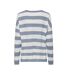 Pull bleu à rayures femme only chianti - l-2