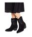 Womens/ladies karmi western stitch detail cowboy boots natural black Dorothy Perkins