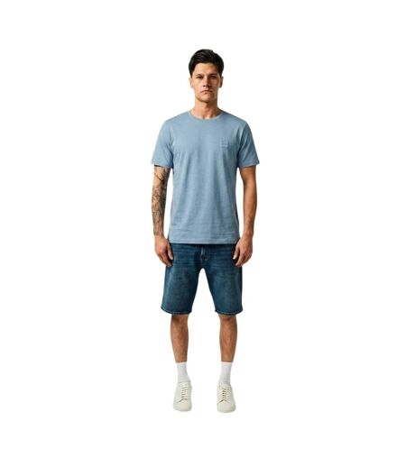 T-shirt Motif/style Orange Homme Bleu Pastel Boss