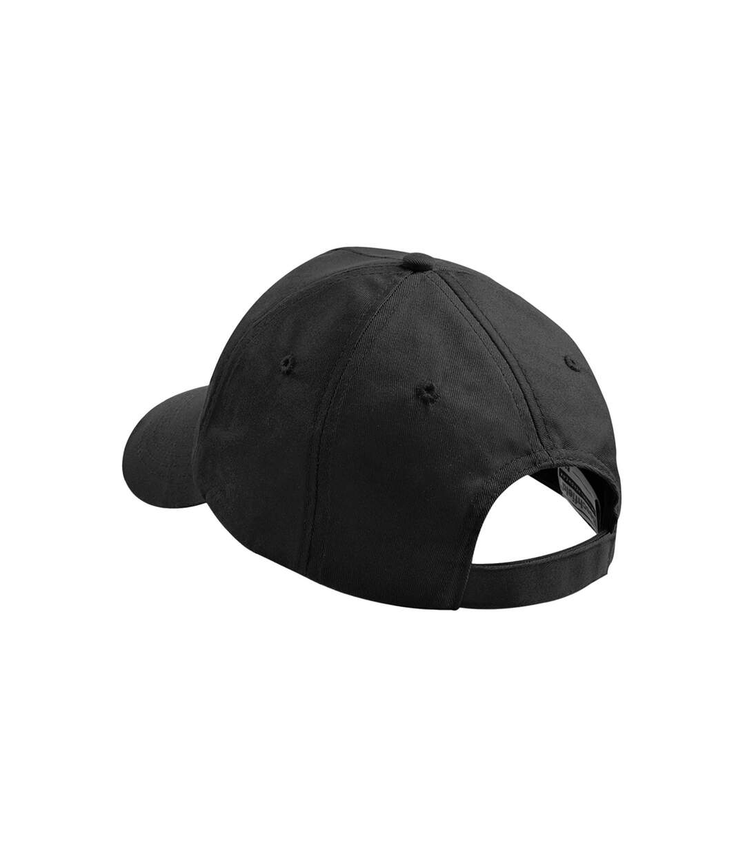 Childrens/kids original 5 panel cap black Beechfield-2