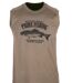 Tee-shirt Sans Manches Ledertys LY0598C avec Motif Truite-2