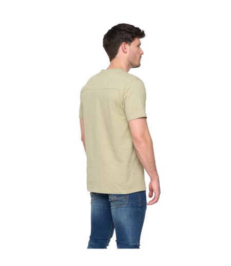 T-shirt Lifemere Homme Vert De Gris Duck And Cover