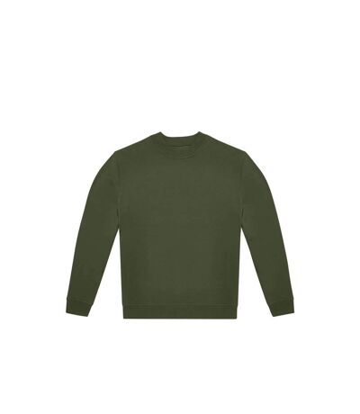 Unisex adult id.332 crew neck sweatshirt urban khaki B&C