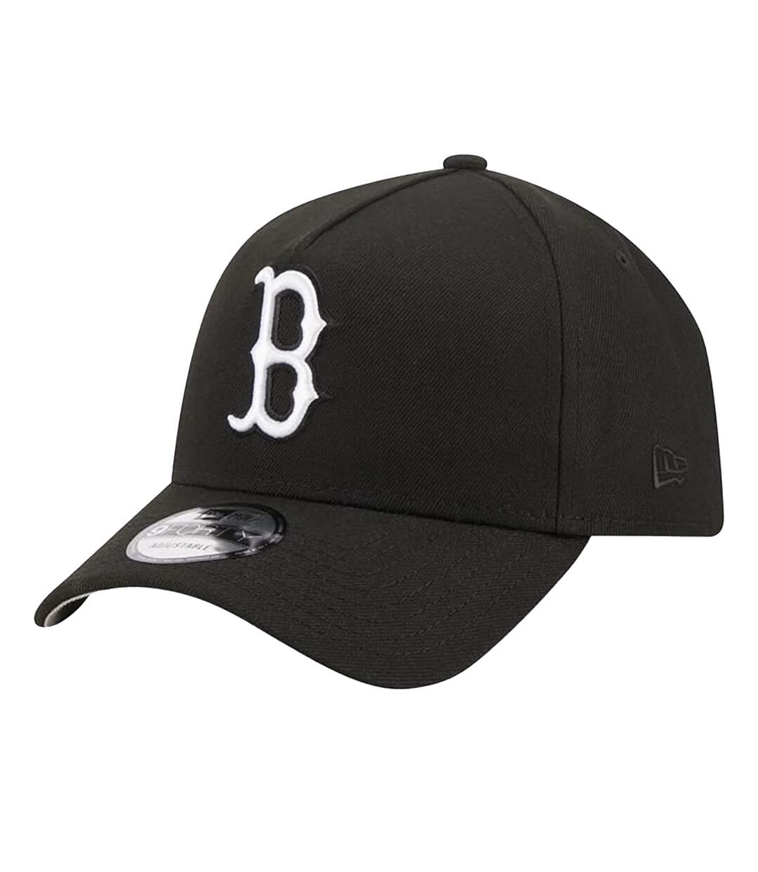 9forty Boston Red Sox Baseball Cap Black White New Era-1