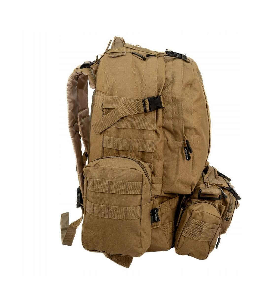 Sac À Dos De Randonnée Survival Combo Taille Unique Marron Offlander-3