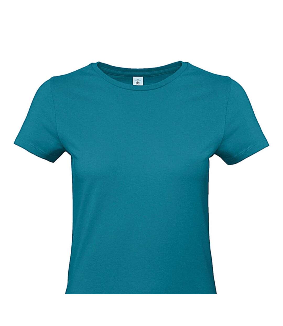 T-shirt #e190 Femme Bleu Clair B&C-2
