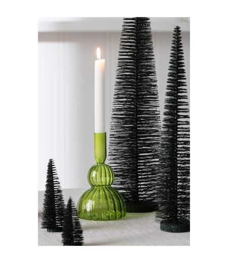 Sapin de Noël Déco Pailleté Josh 61cm Vert Foncé