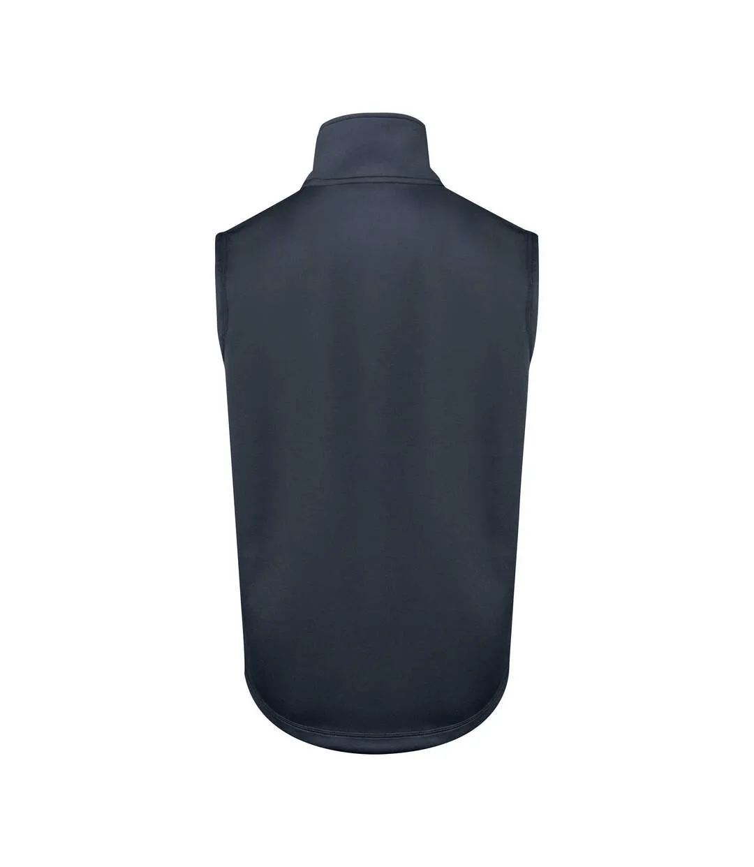 Mens Powerslide Gilet Navy Printer-2