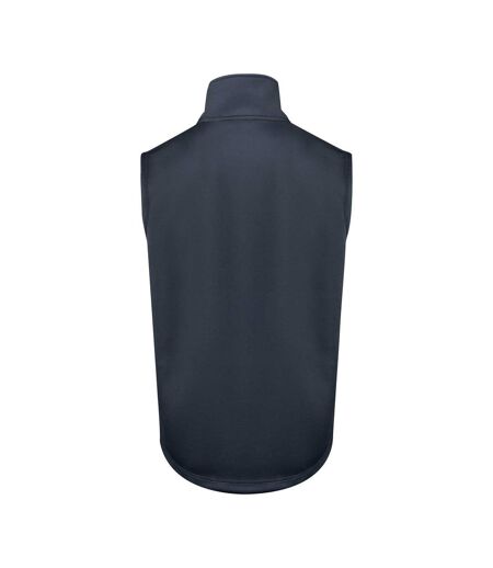 Mens Powerslide Gilet Navy Printer