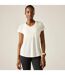 T-shirt Sport Vigilant Femme Blanc Dare 2B-1