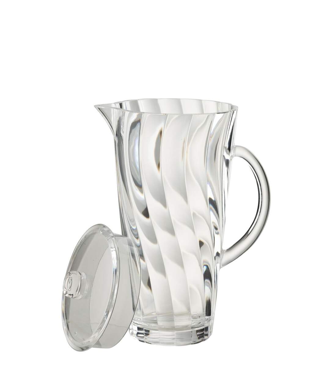 Carafe Réutilisable Vague 2,32L Transparent-2