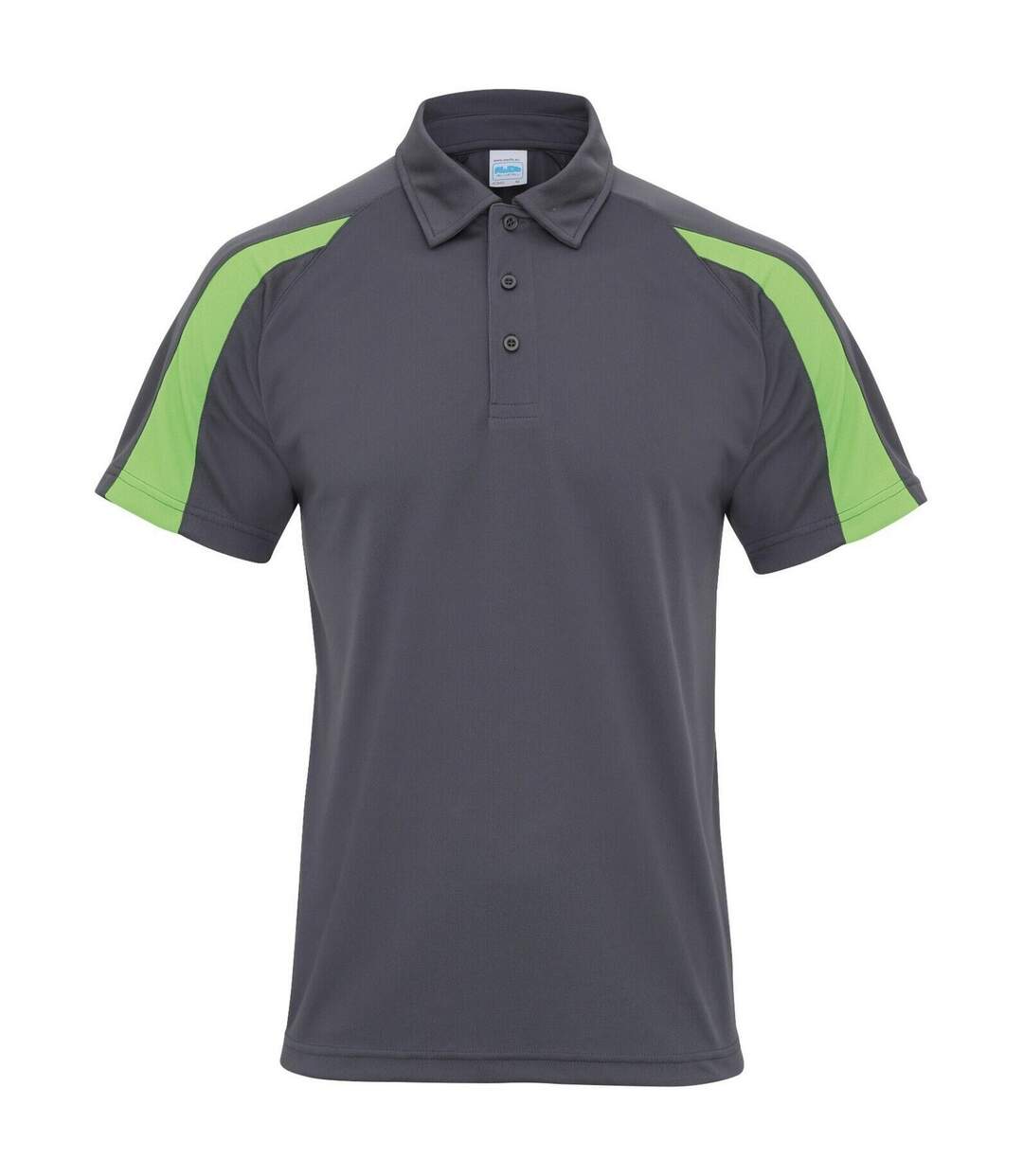 Polo homme charbon / vert clair AWDis Cool AWDis Cool