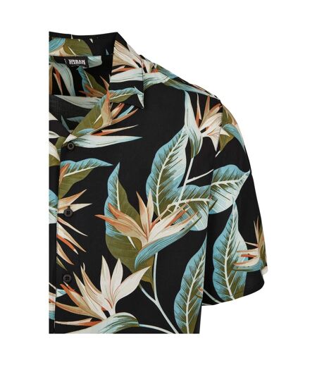 Chemise De Vacances Homme Noir Blanc Urban Classics