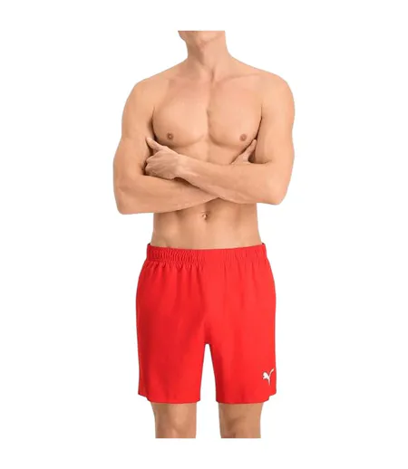 Mens V Kon Performance Rugby Shorts Red Puma