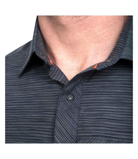 Trespass Mens Matadi Short Sleeve Shirt (Carbon Marl) - UTTP4331