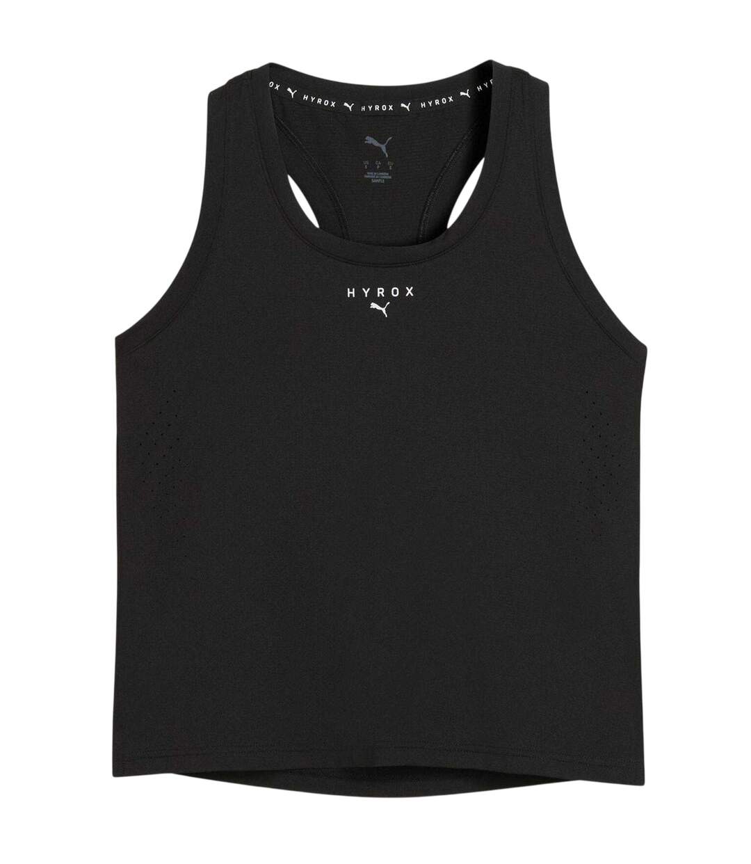 Womens/ladies Hyrox Dryelite Tank Top Black Puma-1