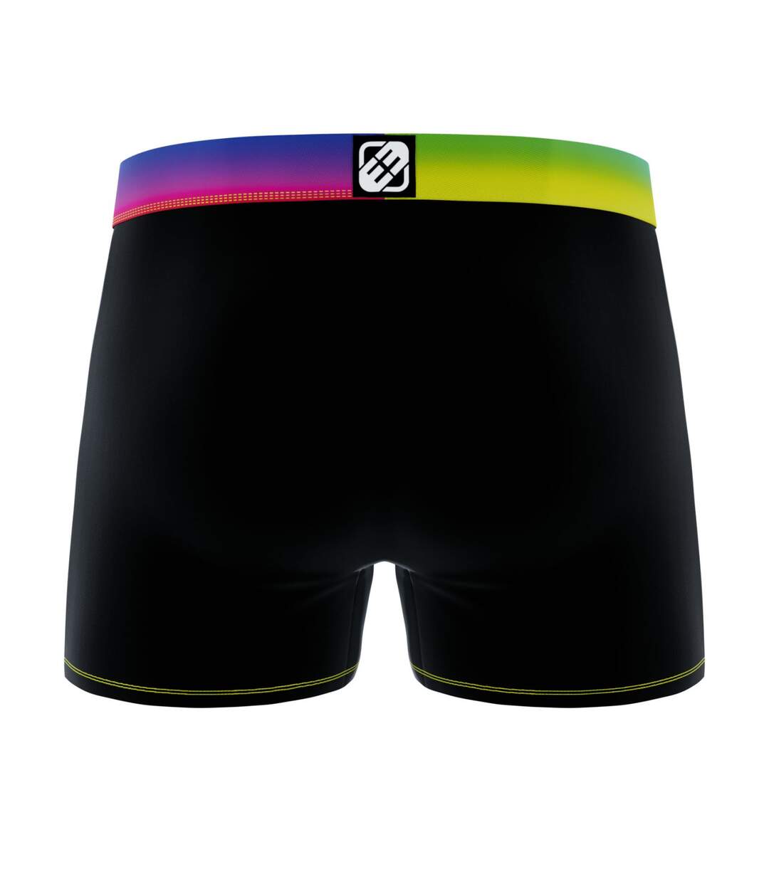 Lot de 3 boxers homme Uni Rainbow Freegun