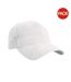 Lot de 2  casquettes style pro adulte blanc Result-1