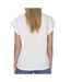 T-Shirt blanc femme jdy rose-2
