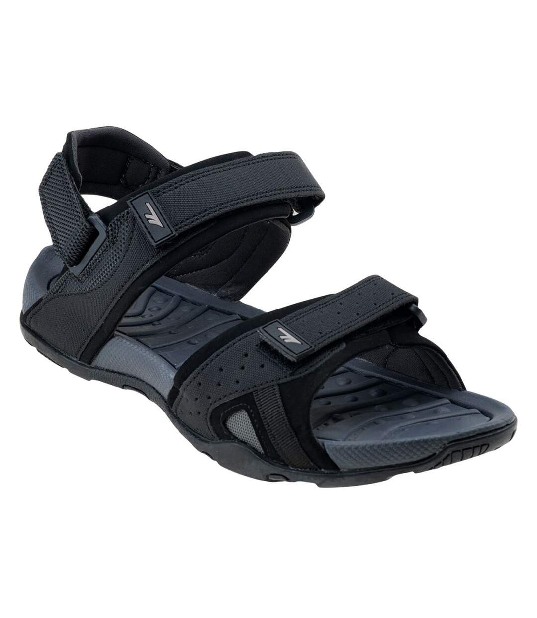 Sandales Motif/style Logo Lucise Homme Noir Hi-Tec-1