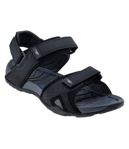 Sandales Motif/style Logo Lucise Homme Noir Hi-Tec