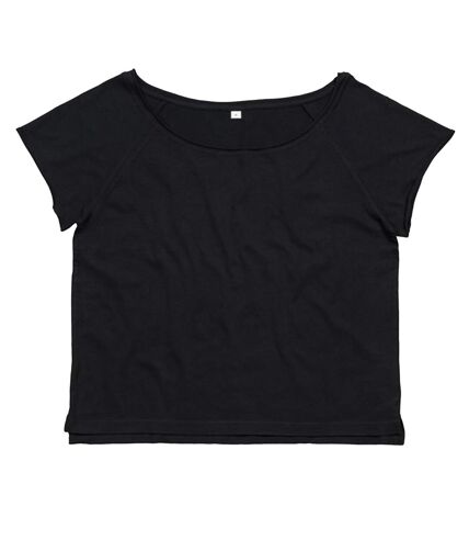 T-shirt femme noir Mantis