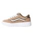 Womens/ladies Hylane Suede Shoes Pastel Warm Grey Vans-2