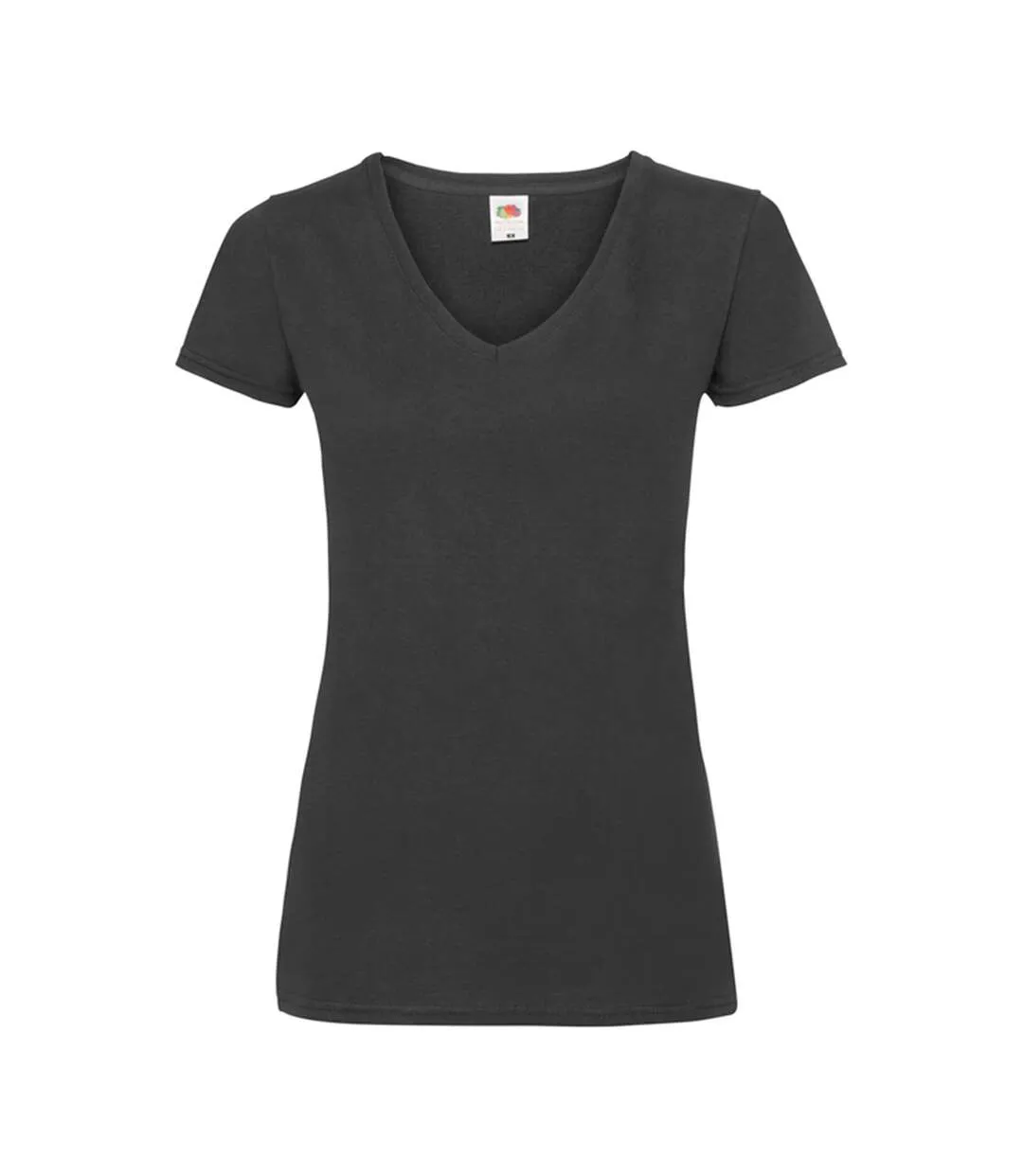 T-shirt Valueweight Femme Noir Fruit Of The Loom-1