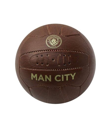 Manchester City FC - Ballon de foot (Marron) (Taille 5) - UTSG19873