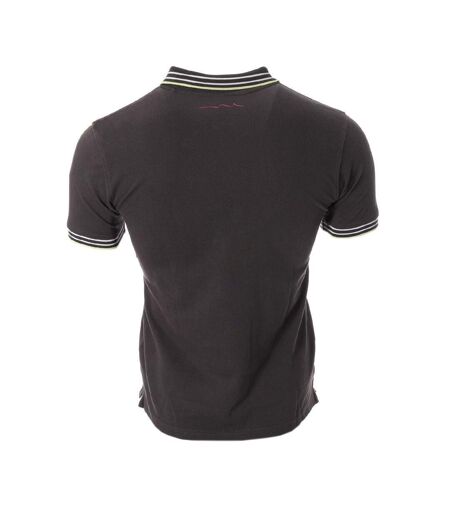 Polo gris/vert homme teddy smith pasian - s