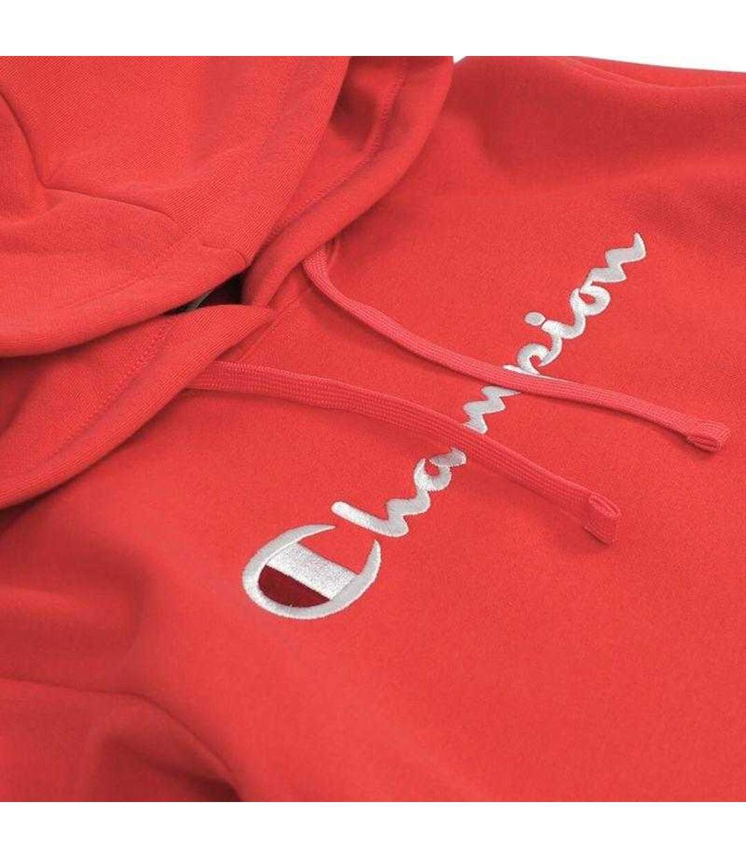 Sweat À Capuche Motif/style Grand Logo Femme Orange Champion-3