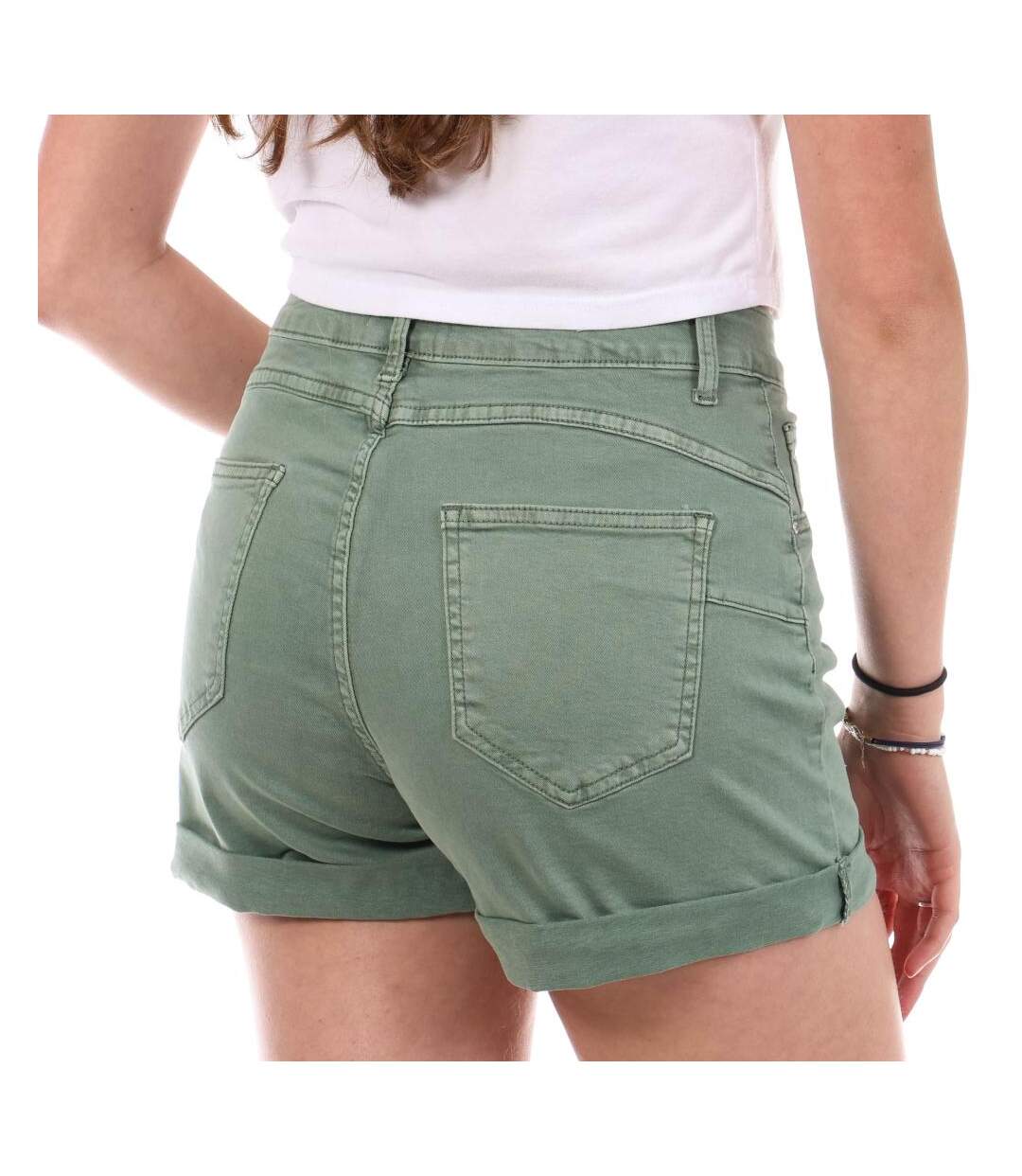 Short kaki femme monday premium lw526 - l-2