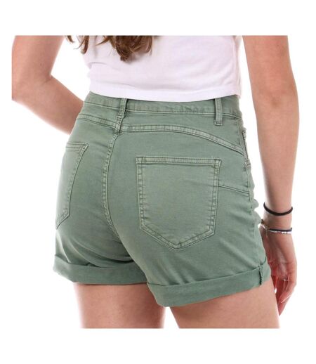 Short kaki femme monday premium lw526 - l