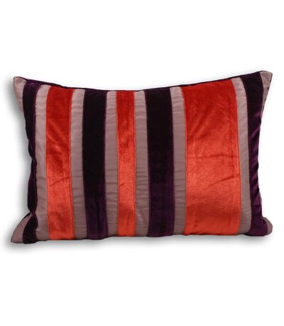 Riva Home Carnival Cushion Cover (Paprika/Purple) (14 x 20 inch)