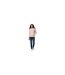 Womens/ladies Graphic Logo Hoodie Soft Pink Jack Wills-1