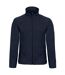 B&C Mens ID.501 Fleece Jacket (Navy Blue) - UTBC5424