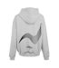 Mens Moisture Wicking Hoodie Grey Marl Hybrid Performance-3