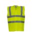 Gilet fluo band + brace adulte orange fluo Yoko-1