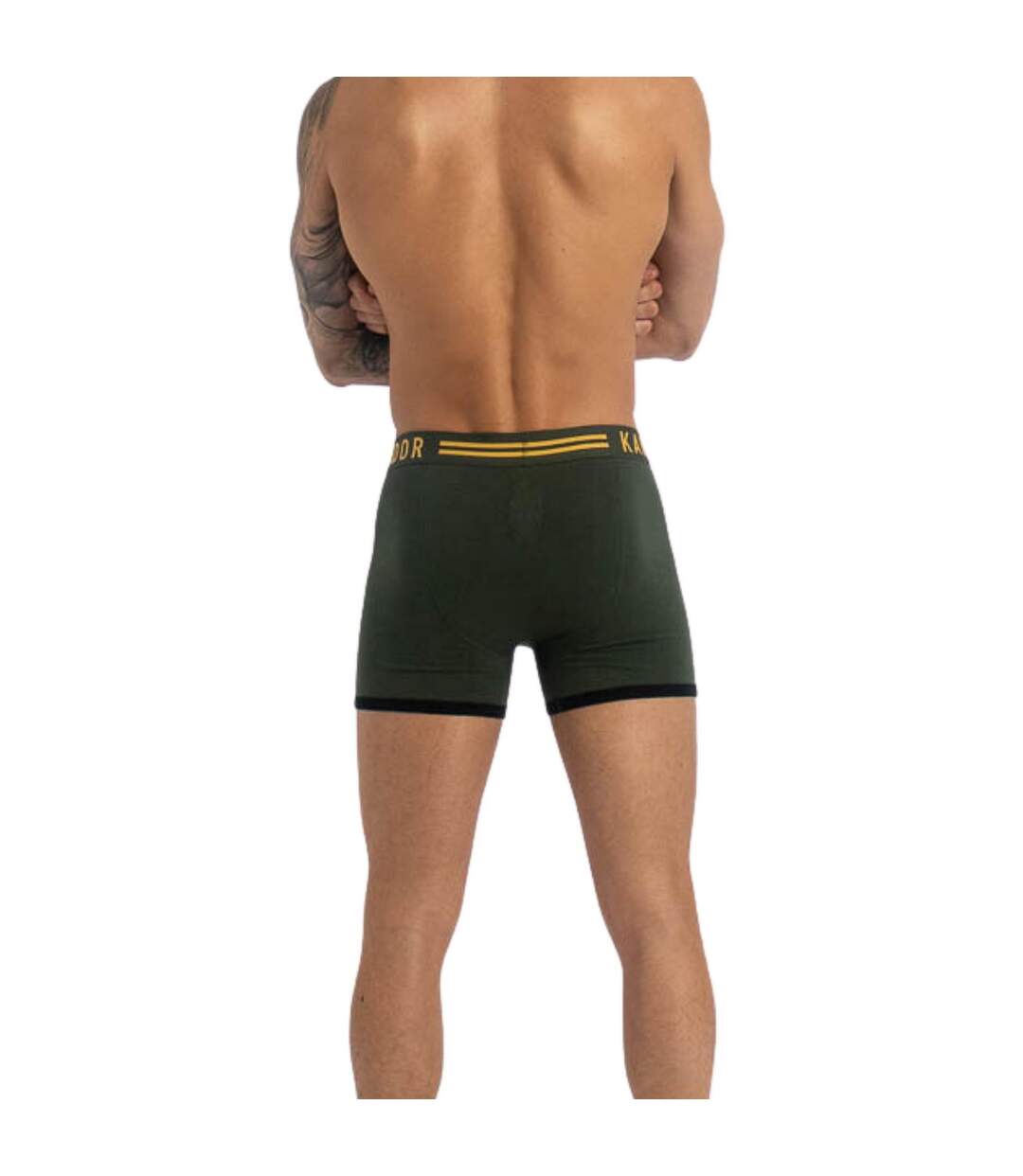 Pack Of 5  Mens Camobee Bamboo Boxer Shorts  Olive Kandor-4