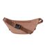 Arlo Crescent Shaped Waist Bag One Size Sand Spiral-3