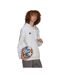 Sweat À Capuche Entrada Homme Blanc Adidas-3