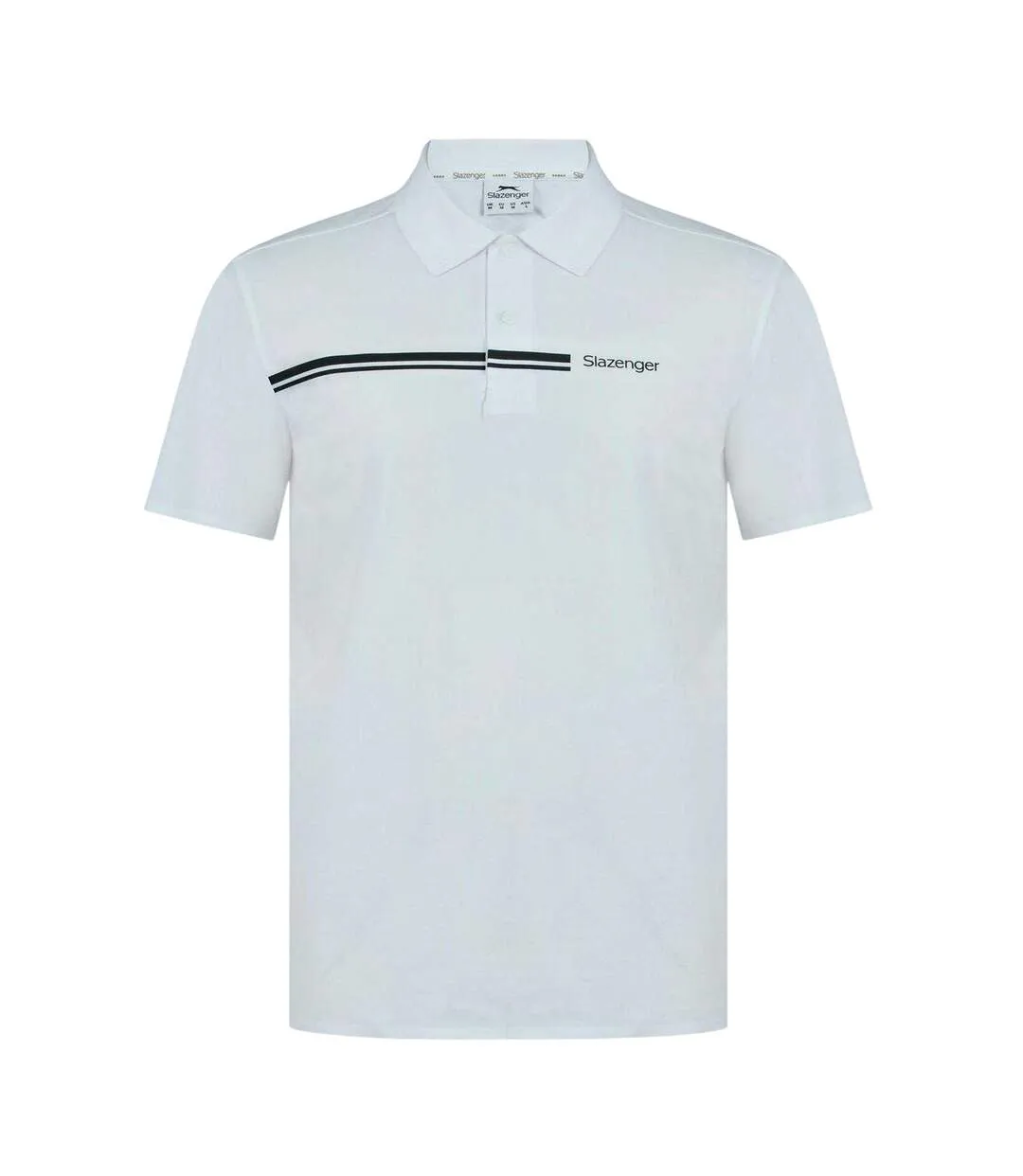 Polo Golf Homme Blanc Slazenger-1