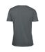T-shirt À Manches Courtes Et Col En V Homme Gris Foncé Gildan-3