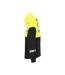 Womens/ladies Progression Soft Shell Jacket Black Yellow Projob-4